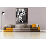 Malen nach Zahlen LiebesPaar schwarz weiss