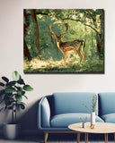 Grind after zahlen pferde schwarz weisses pferd