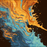 Malen nach Zahlen Moderne Kunst Farben