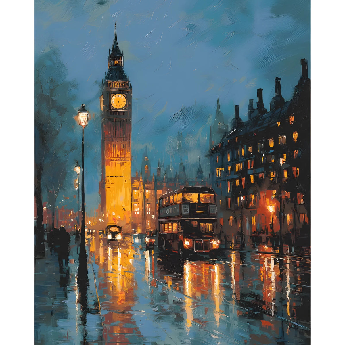 Malen nach Zahlen London