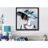 Malen nach Zahlen für Erwachsene Frau mit blauem Hut