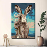 Malen nach Zahlen Hase Tiere