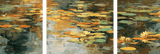 Painting by Numbers Water Lilies - 3-part (triptych)-ss-077