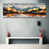 Painting by Numbers Mountain Lake Reflection