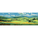 Grind nach Zahlen Landschaft Felder