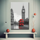 Paint by Numbers London Bus Big Ben