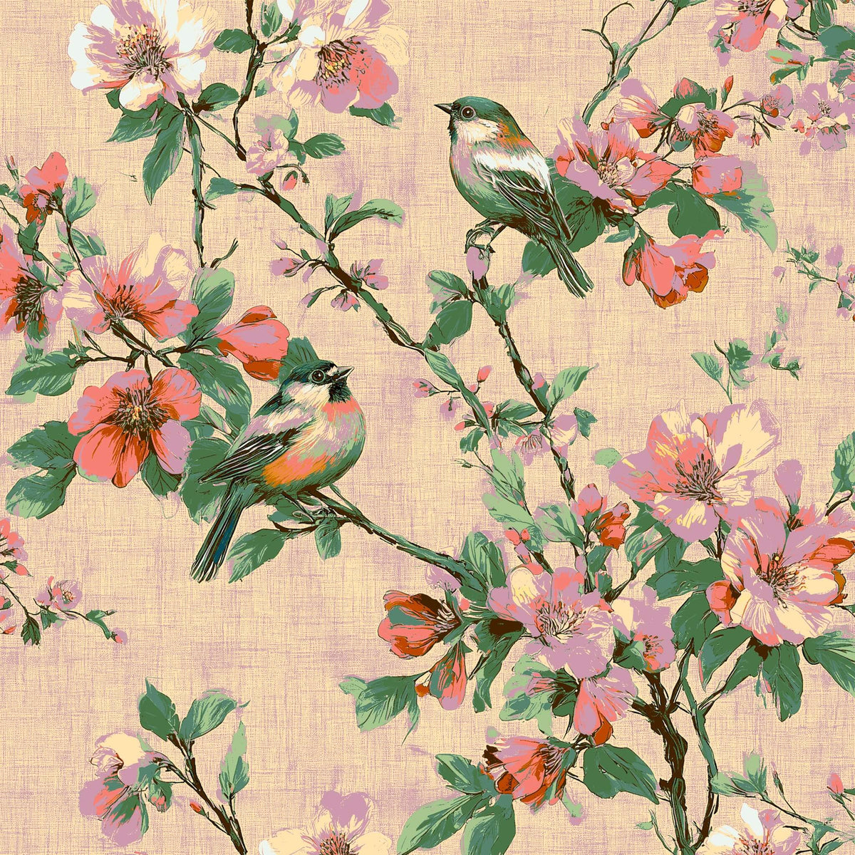 Grind after flowers and birds