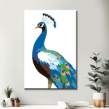 Malen nach Zahlen Pfau