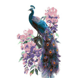 Malen nach Zahlen Pfau