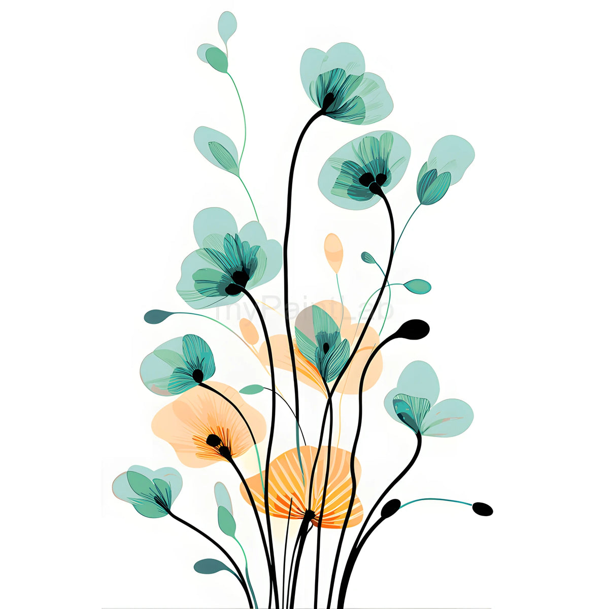 Grinding to Count Flowers
