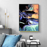 Malen nach Zahlen Verwischung