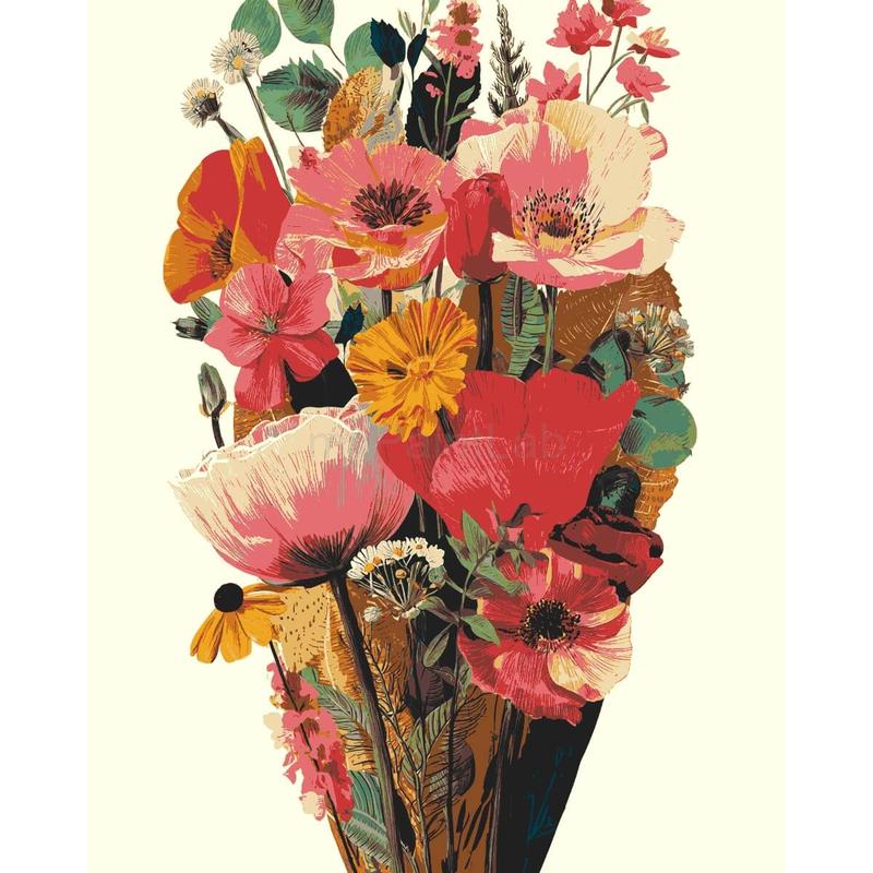 Grinding to Count Flowers