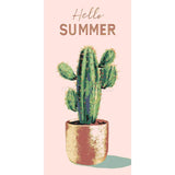Grind nach Zahlen Kaktus Hello Summer
