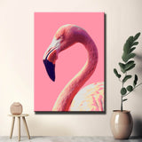 Paint by Numbers Flamingo Portrait