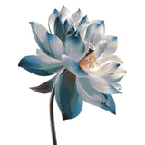 Grind nach Zahlen Blume black white