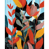 Grinding to count leaves