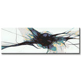 Malen nach Zahlen Modern Art Black Explosion