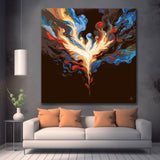 Malen nach Zahlen bunter Dampf