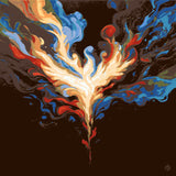 Malen nach Zahlen bunter Dampf