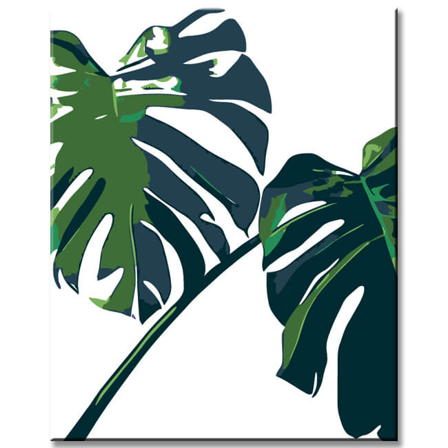 Malen nach Zahlen Perlentaucherin Akt