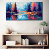 Grind nach Zahlen Kahle Bäume