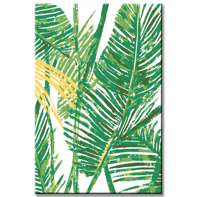 Malen nach Zahlen Pflanze