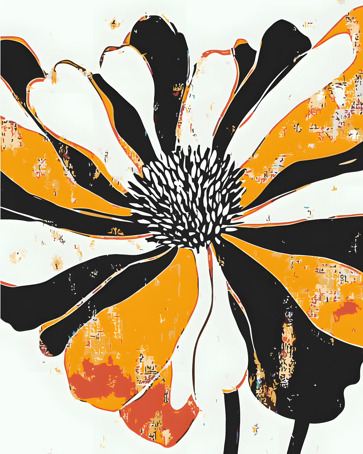 Grinding to Count Flowers