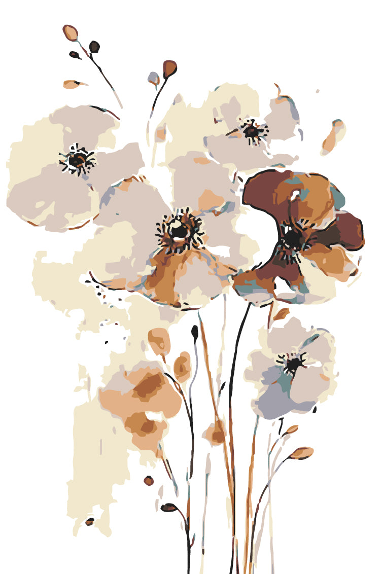 Grinding to Count Flowers