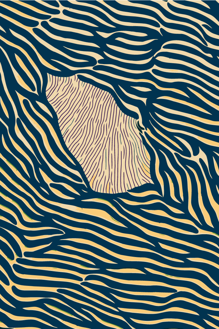 Malen nach Zahlen Goldmuster