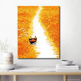 Malen nach Zahlen Bootsfahrt