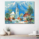 Paint by Numbers Winter Holiday