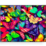 Malen nach Zahlen Schmetterling bunt