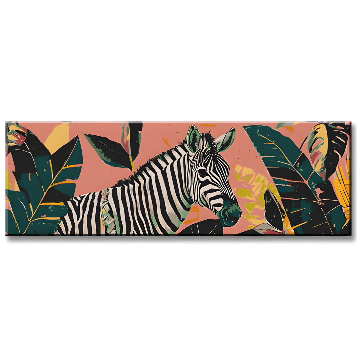 Painting by Numbers Panorama Zebra in the Bush