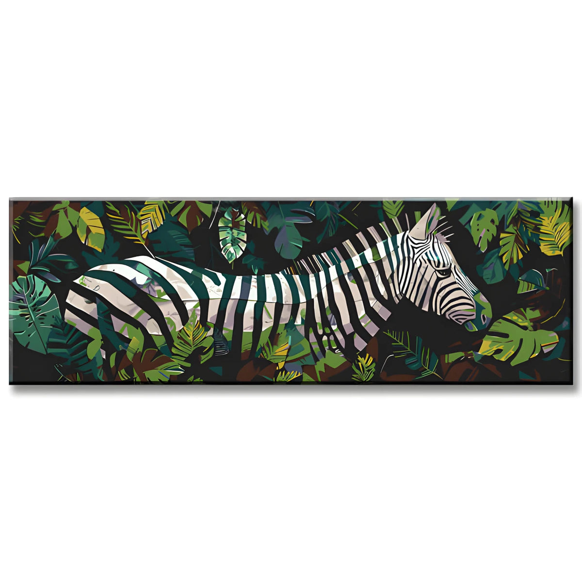 Painting by Numbers Panorama Zebra in the Jungle