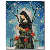 Malen nach Zahlen Fünf der Münzen