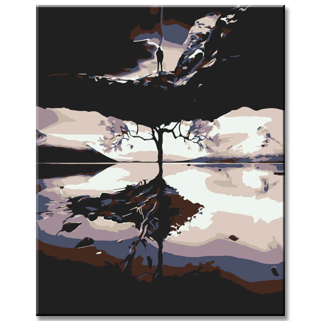 Malen nach Zahlen Baum des Lebens