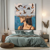 Malen nach Zahlen Badende